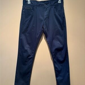 Calvin Klein Blue Slim Pants with Classic Fit